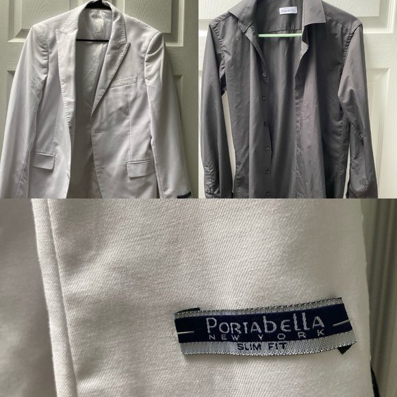 PORTABELLA Men Tuxedo Slim Fit Floral - Picture 6 of 12